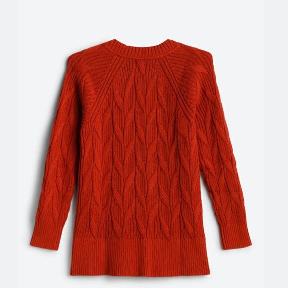 Market & Spruce Demna New Cable Stitch Pullover - Picture 6 of 8